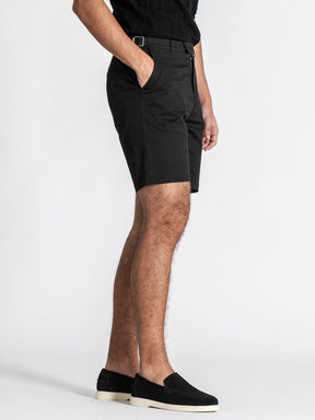 Black Lock Chino Shorts