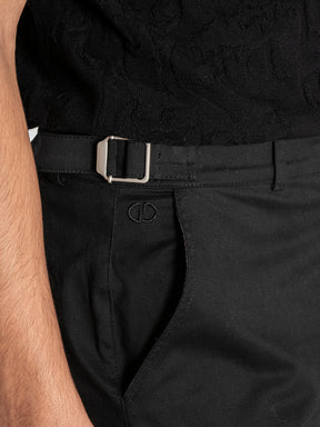 Black Lock Chino Shorts