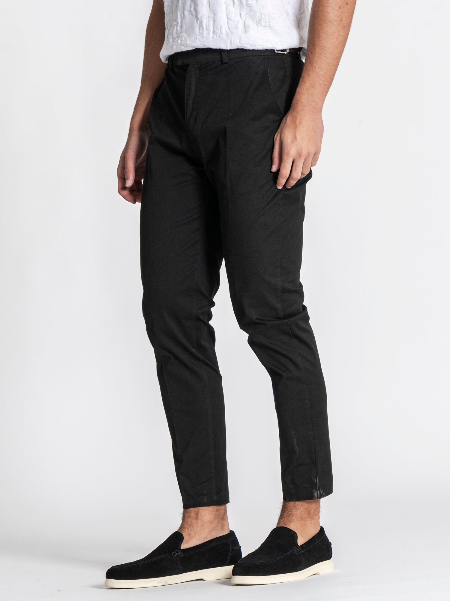 Black Lock Chino Pants