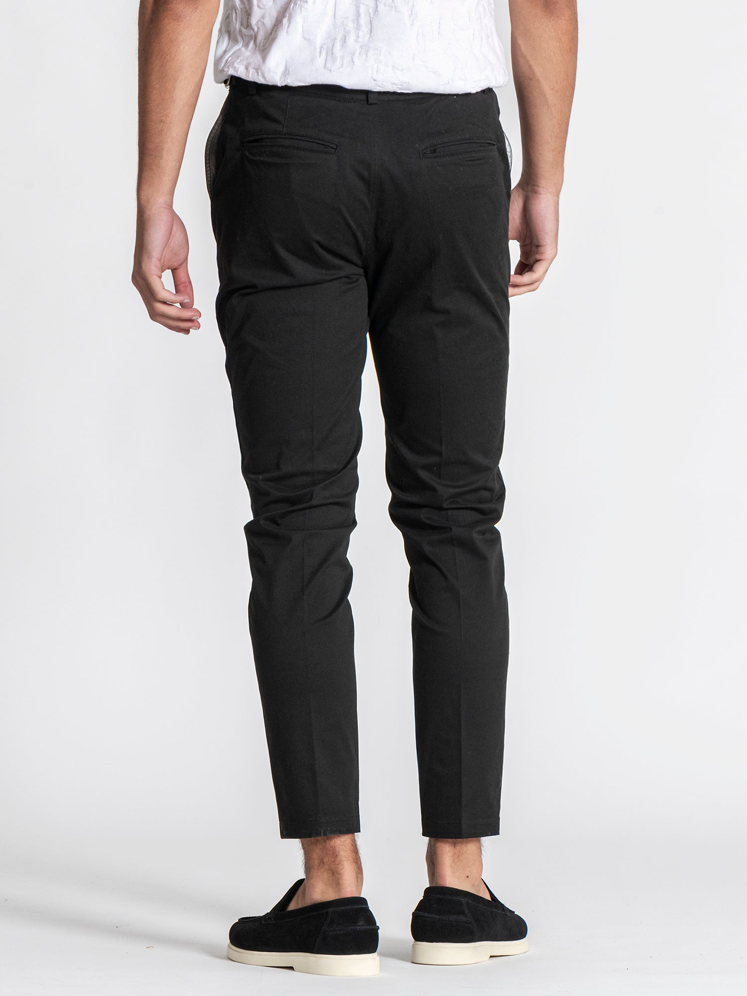 Black Lock Chino Pants