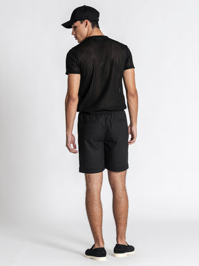 Black Texture GG Tee