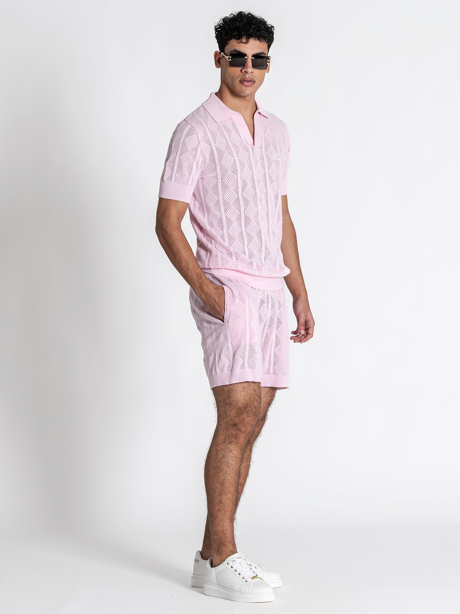 Light Pink Identity Knit Set