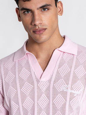 Light Pink Identity Knit Set