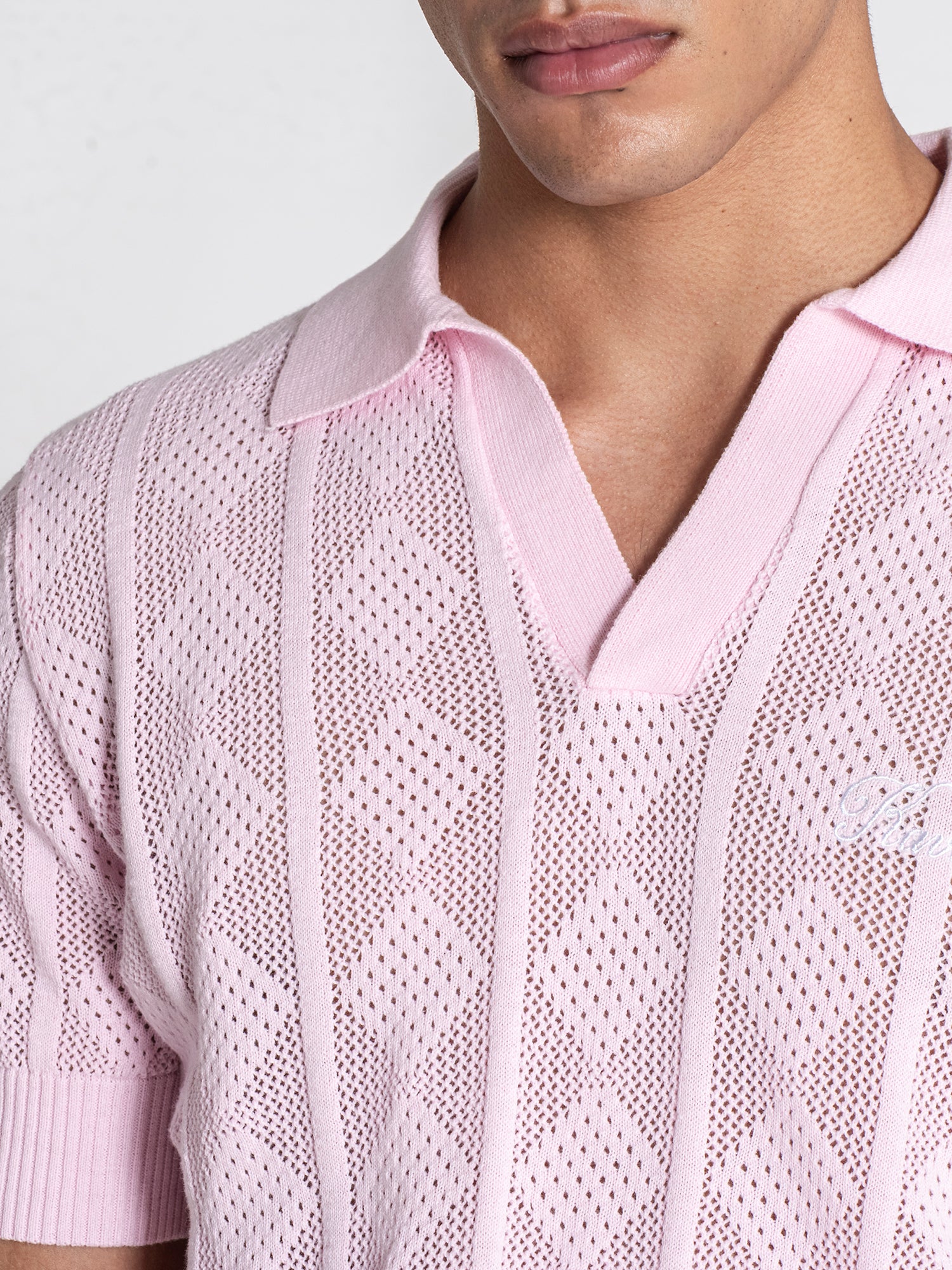 Light Pink Identity Knit Set