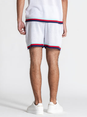 White Striped GK Knit Set