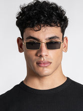 Black Rectangle Sunglasses