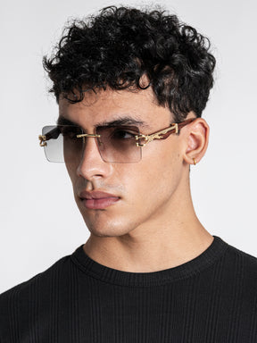 Green Monarch Sunglasses