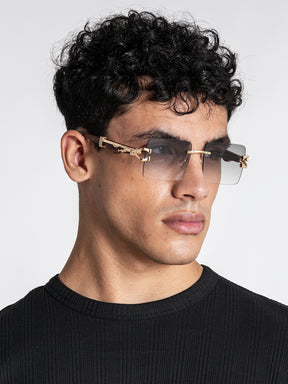 Green Monarch Sunglasses