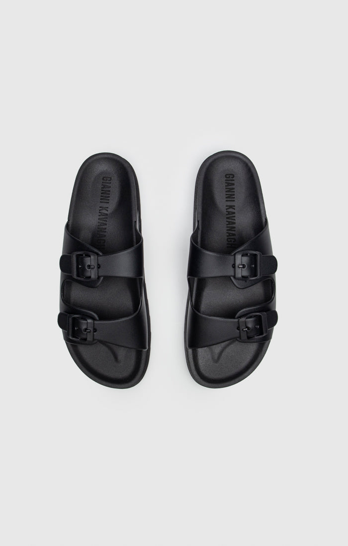 Black Explorer Sandals