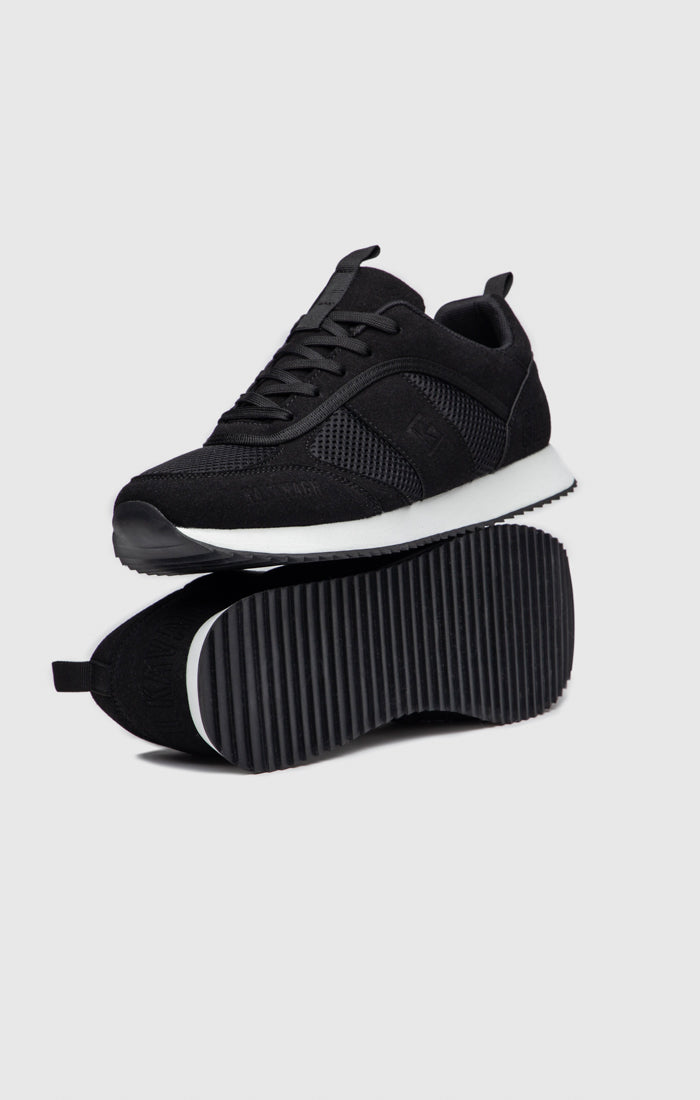 Black Runner Sneakers