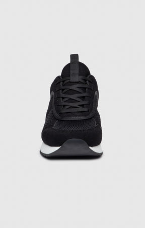 Black Runner Sneakers