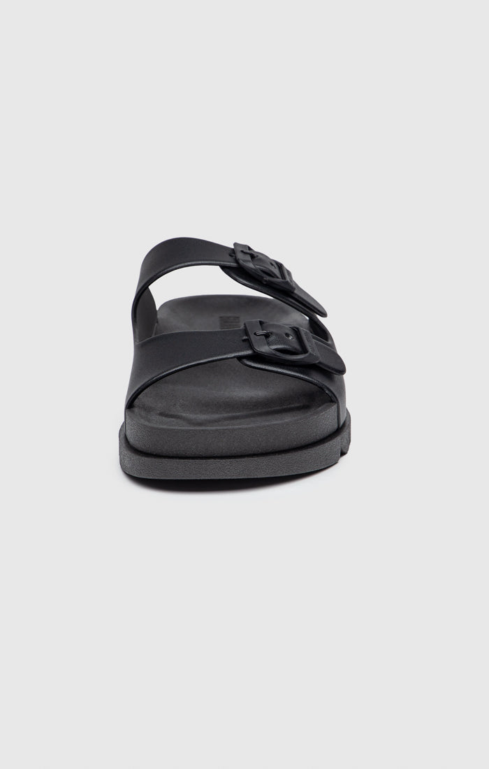 Black Explorer Sandals