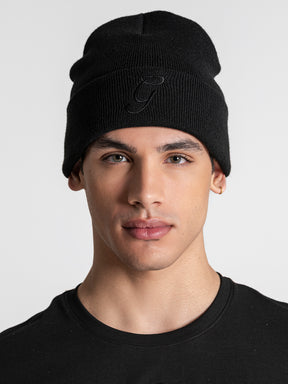 Black G Beanie