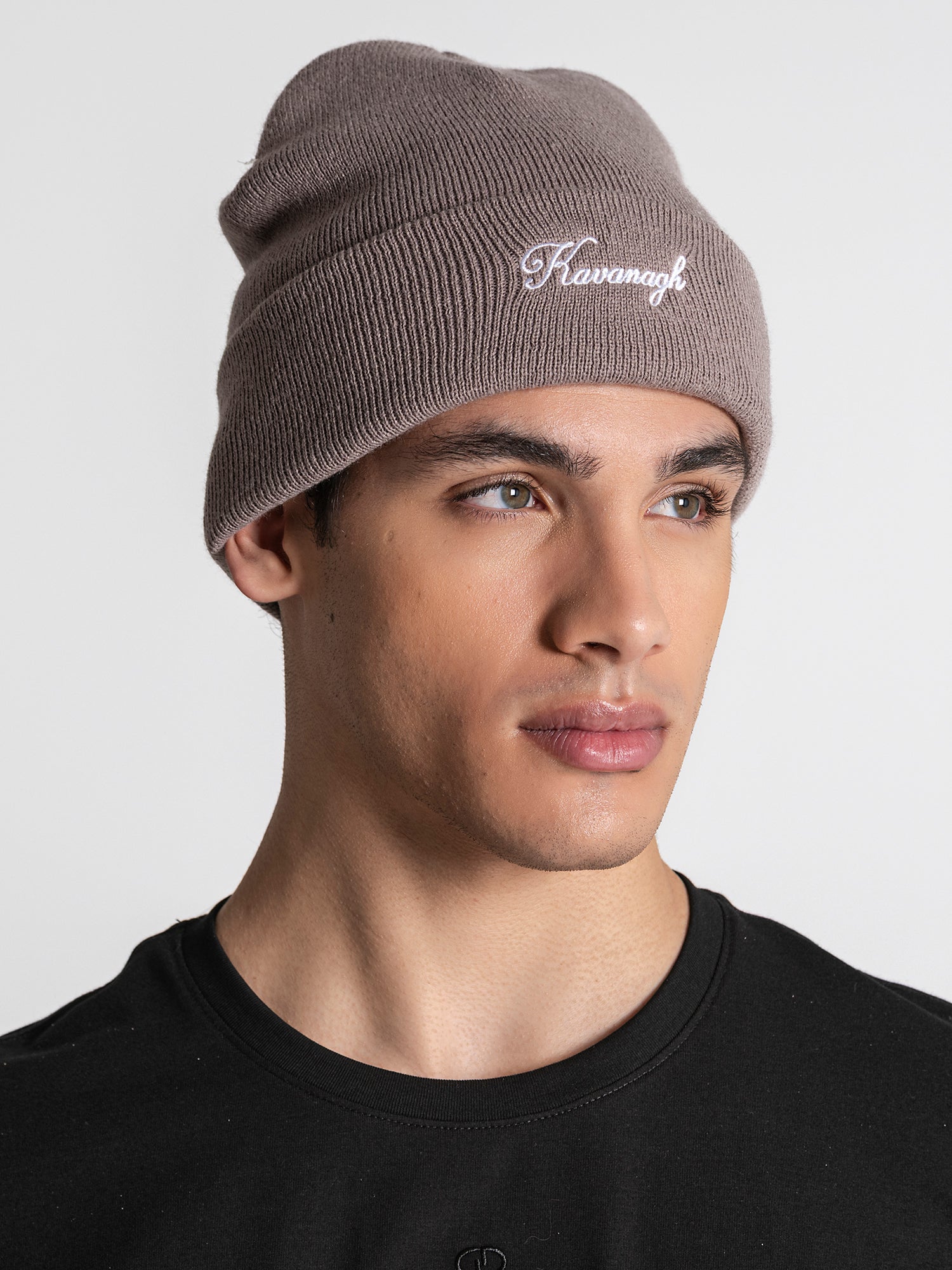 Taupe Signature Beanie