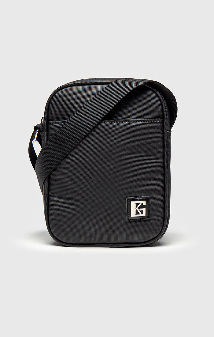 Black iD Vertical Shoulder Bag