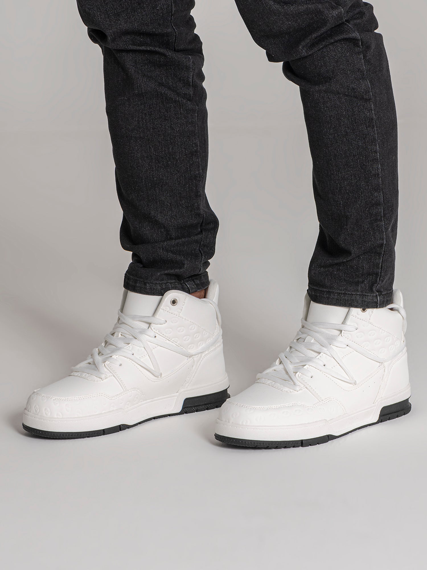 White Insignia Hi Sneakers
