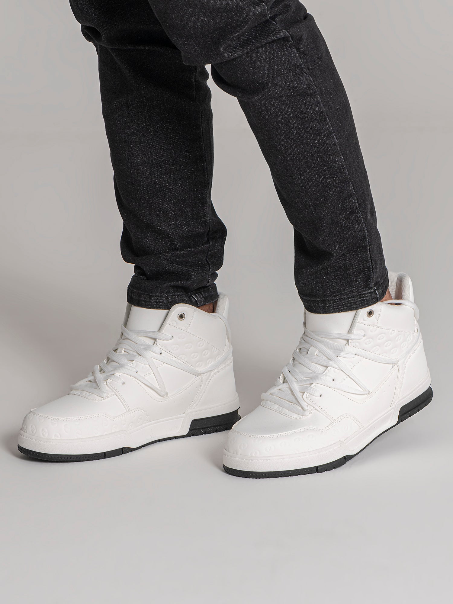White Insignia Hi Sneakers