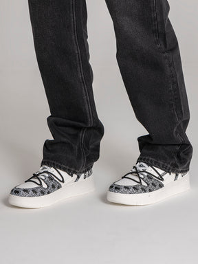 Black GK Wrapped Sneakers