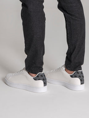 White Insignia Edge Sneakers