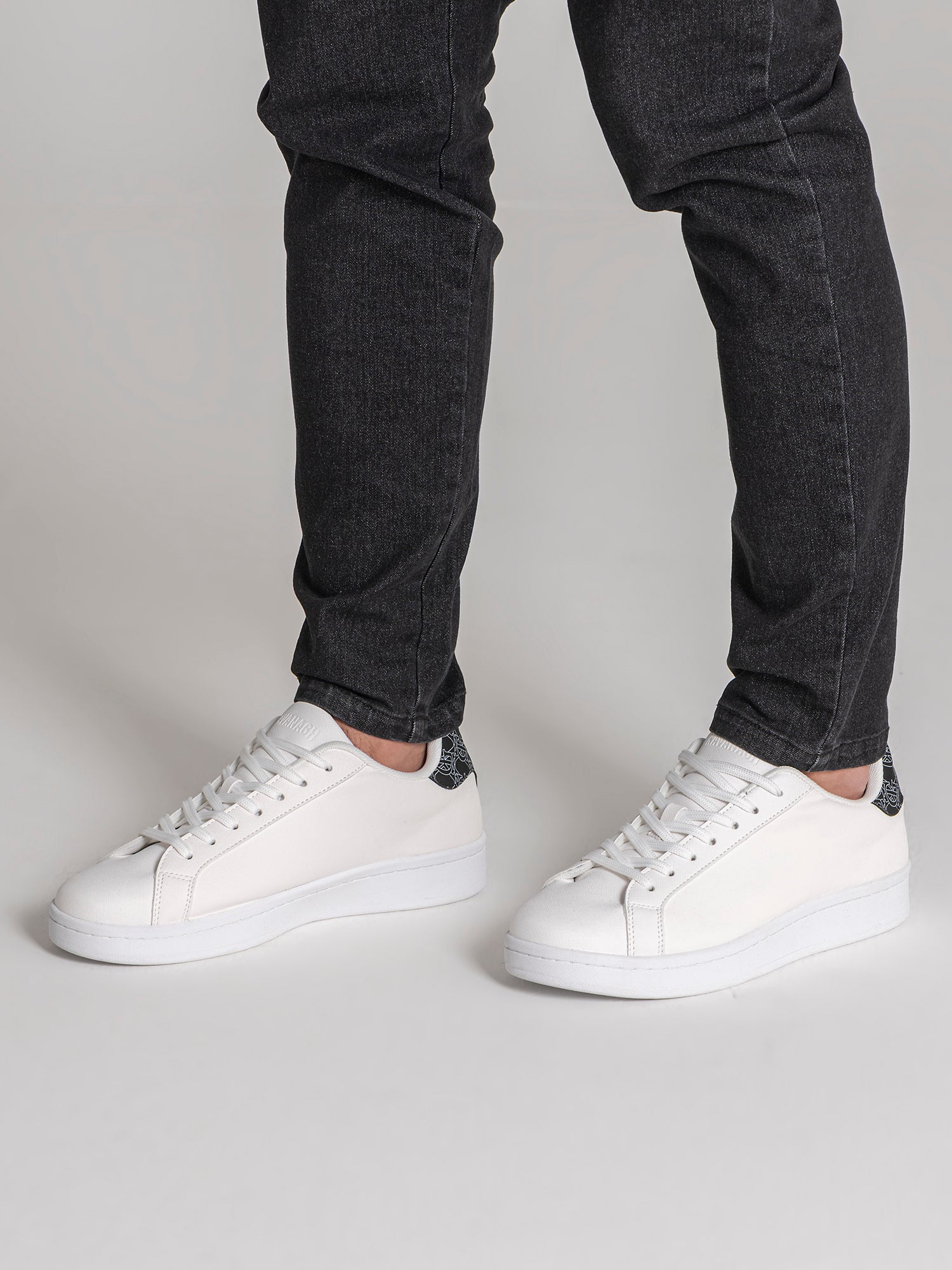 White Insignia Edge Sneakers