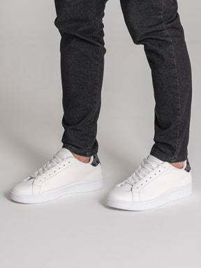 White Insignia Edge Sneakers