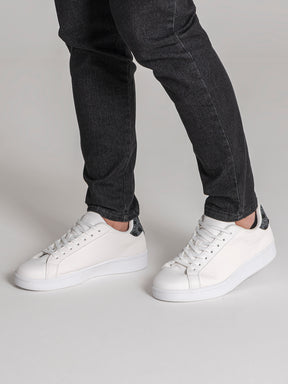 White Insignia Edge Sneakers