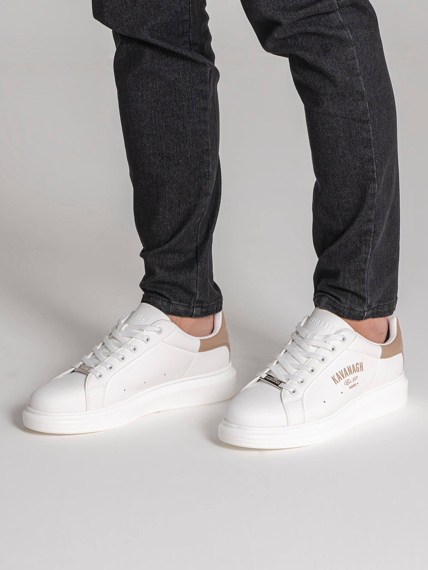 Taupe Statement Sneakers