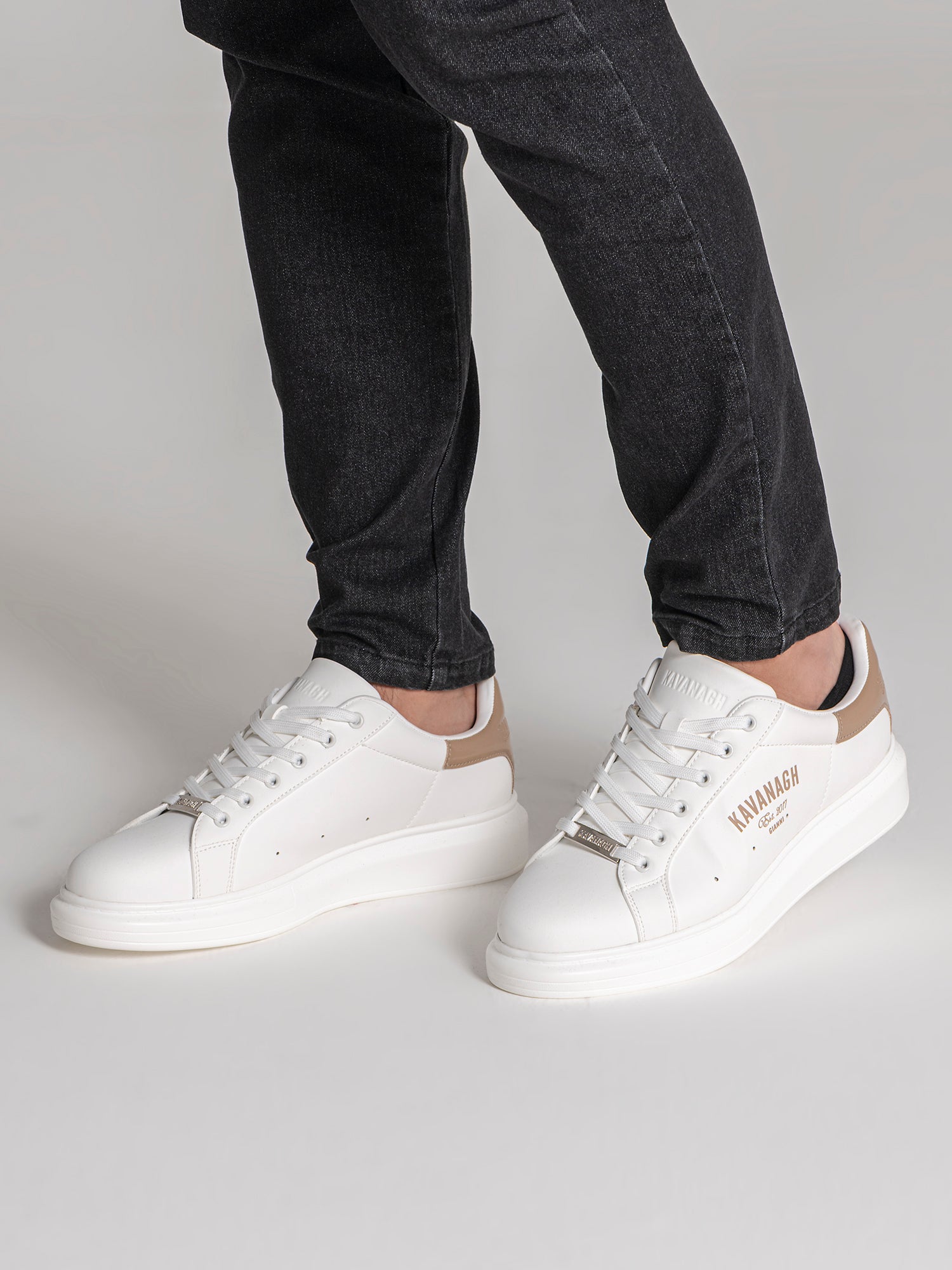 Taupe Statement Sneakers