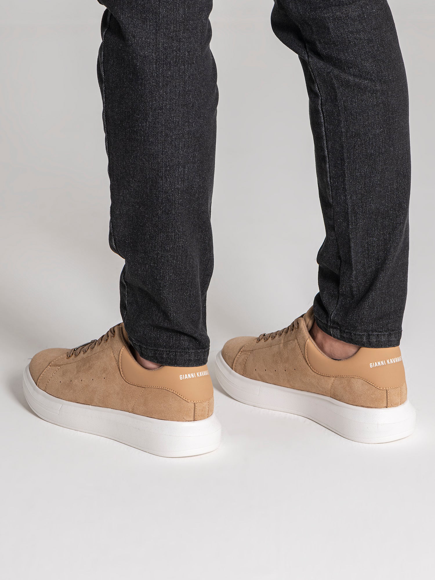Camel Elevated Sneakers