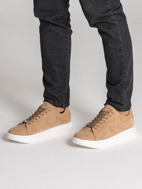 Camel Elevated Sneakers