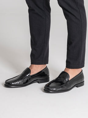Black Smart Loafers