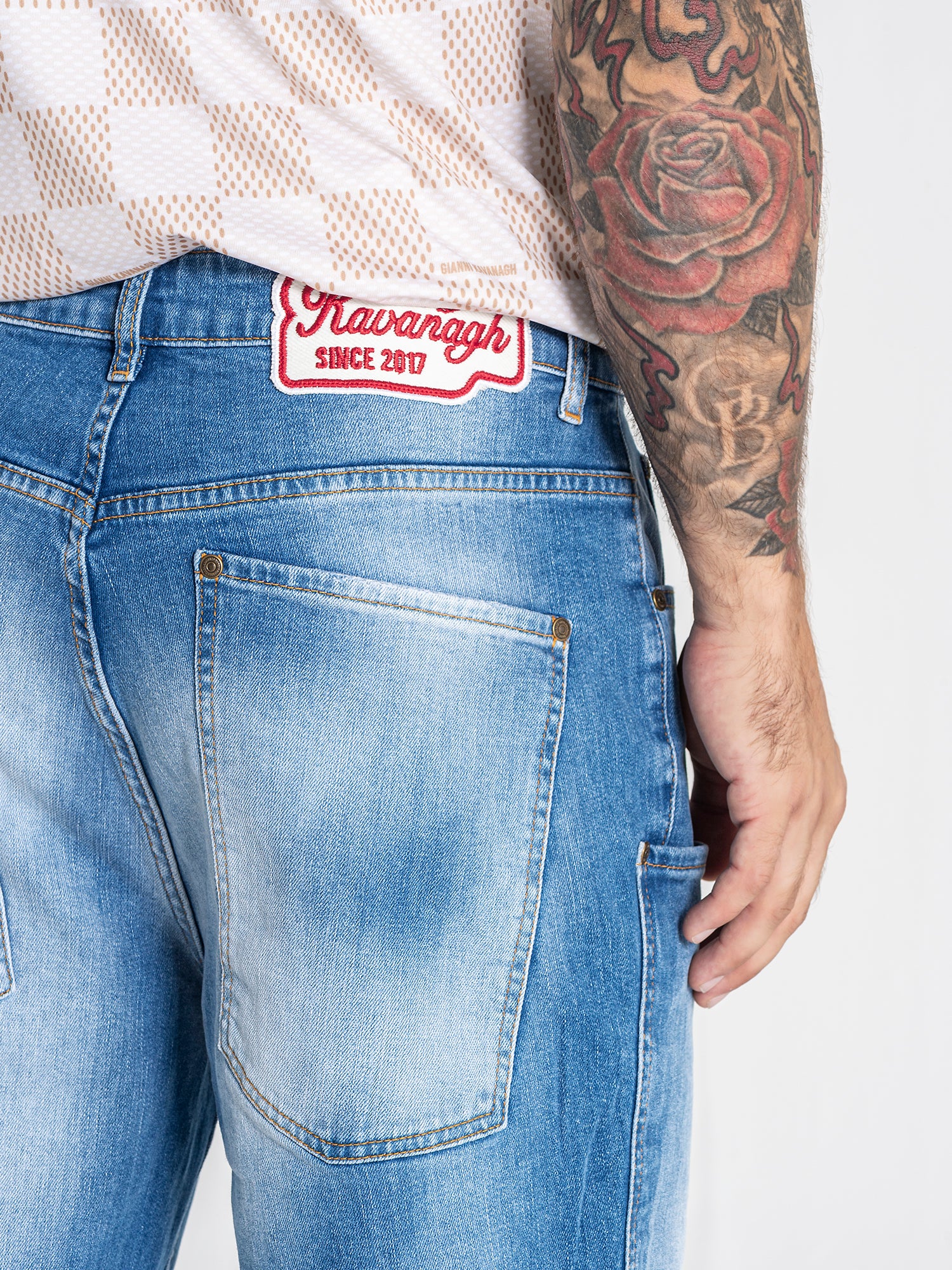 Blue Angel Curved Jeans
