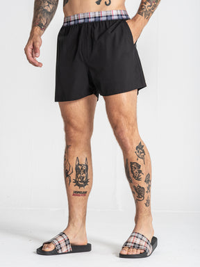 Black British Swimshorts