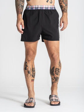 Black British Swimshorts