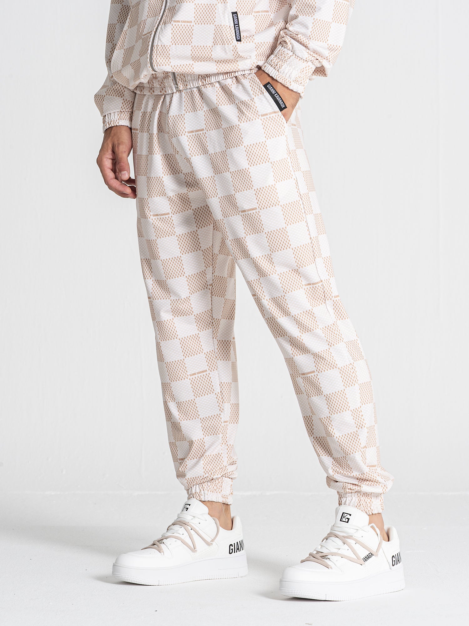 Beige Piazza Joggers