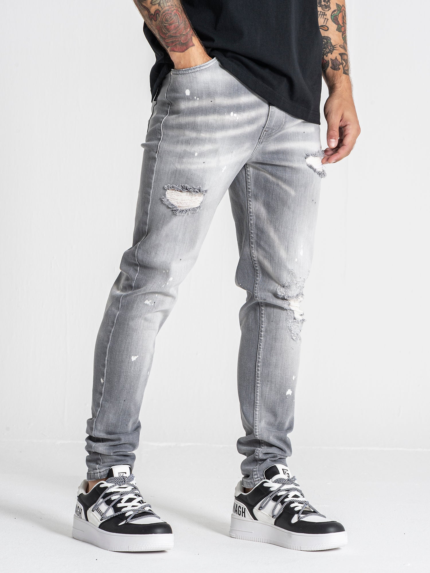 Grey Rock Slim Fit Jeans