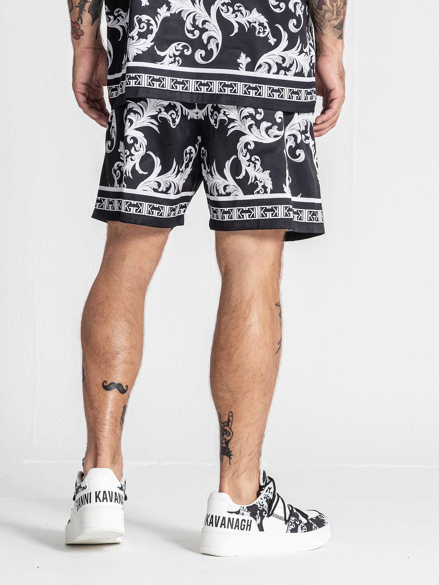 Black Majestic Satin Shorts