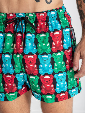 Multicolor Sweet Swimshorts