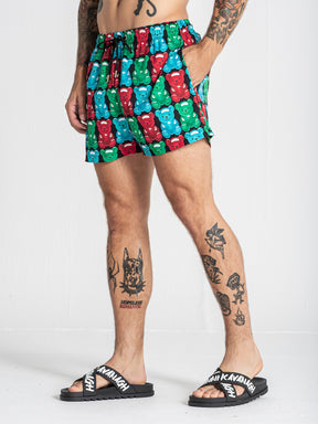 Multicolor Sweet Swimshorts