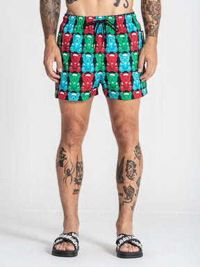 Multicolor Sweet Swimshorts