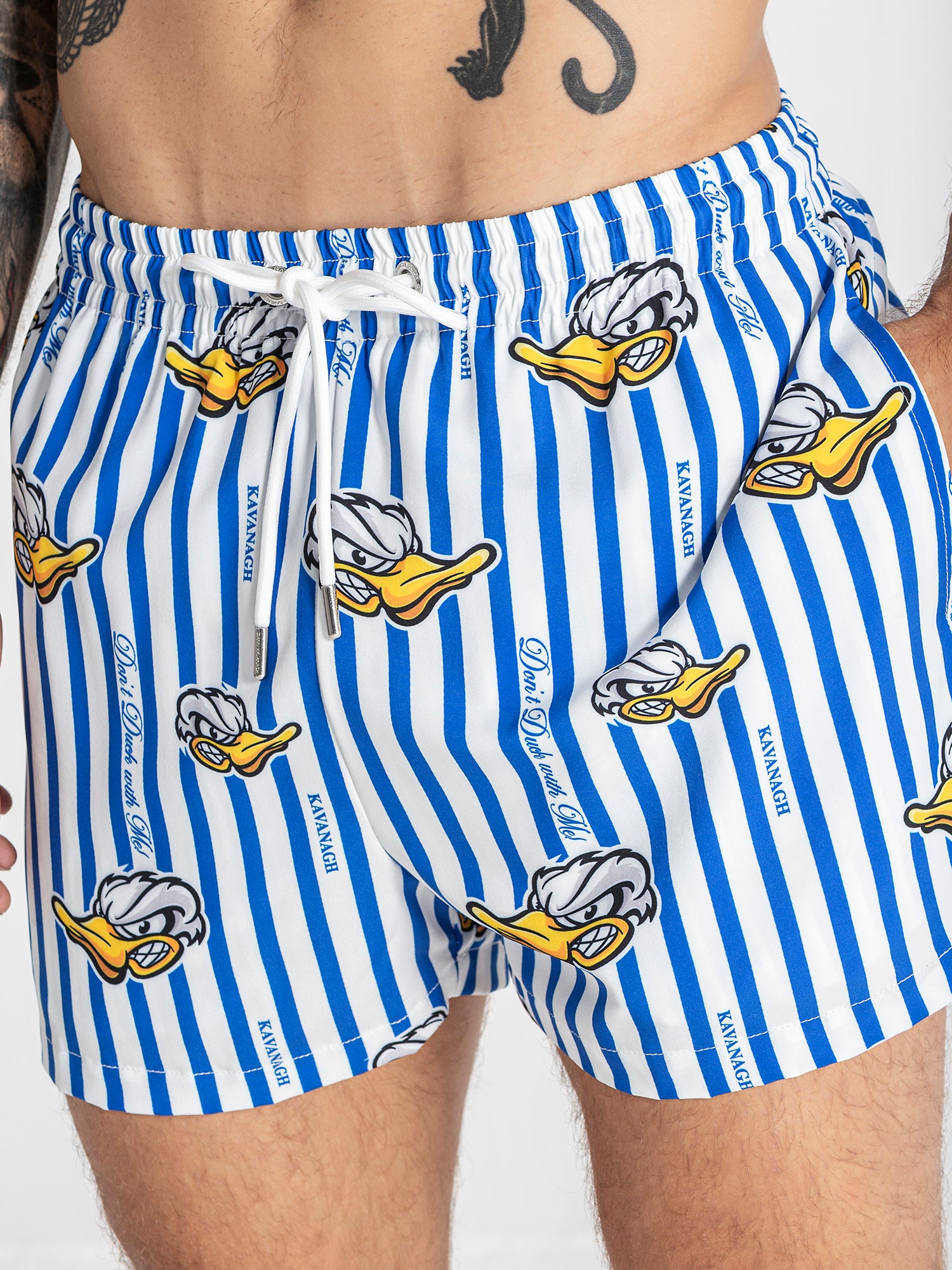 Blue Grumpy Duck Swimshorts