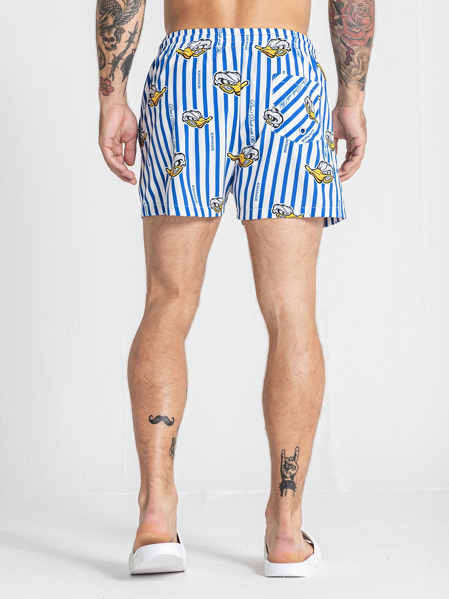 Blue Grumpy Duck Swimshorts