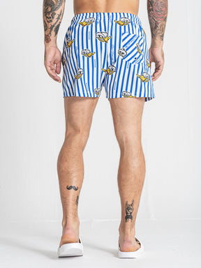 Blue Grumpy Duck Swimshorts