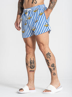Blue Grumpy Duck Swimshorts