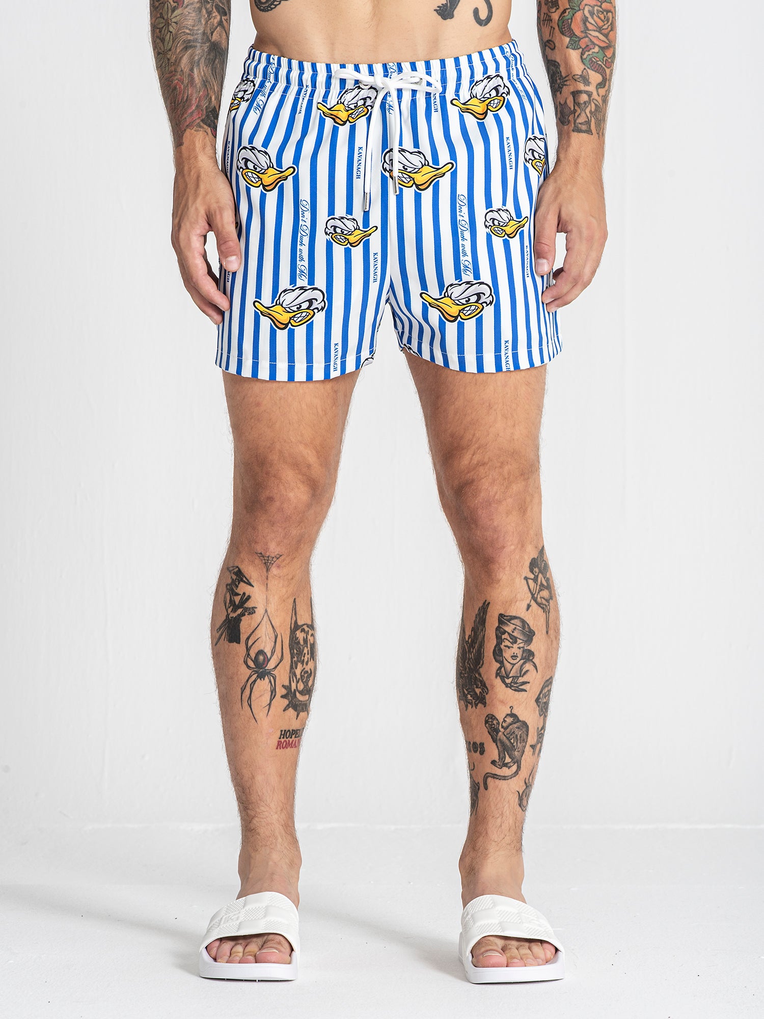 Blue Grumpy Duck Swimshorts