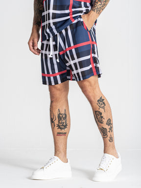 Blue British Shorts