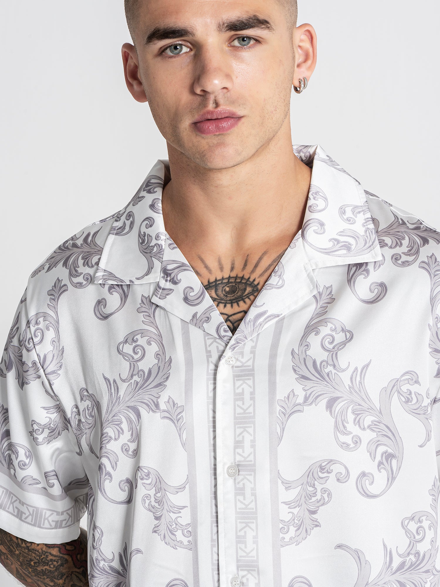 White Majestic Satin Shirt