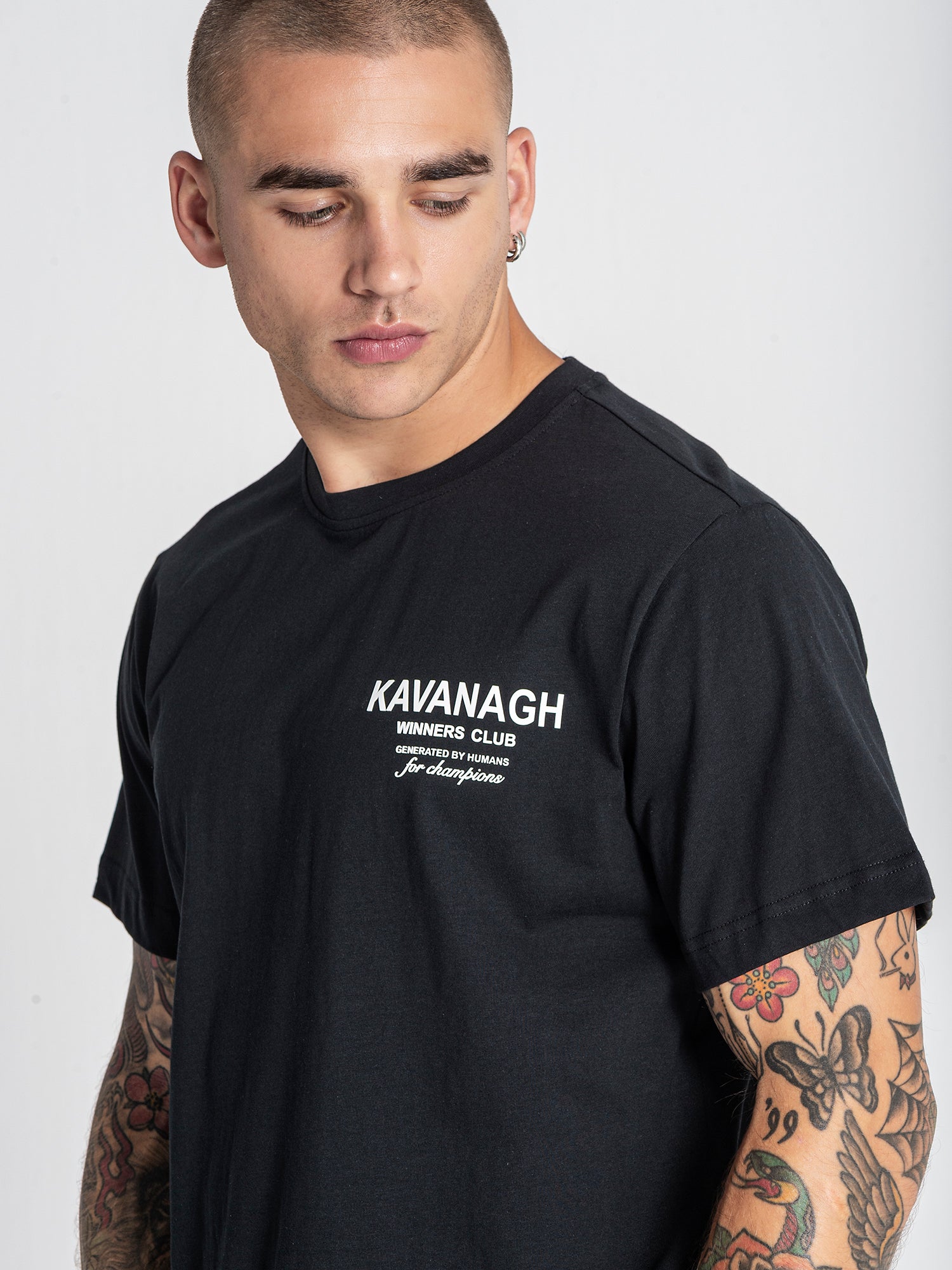 Black The Club Tee