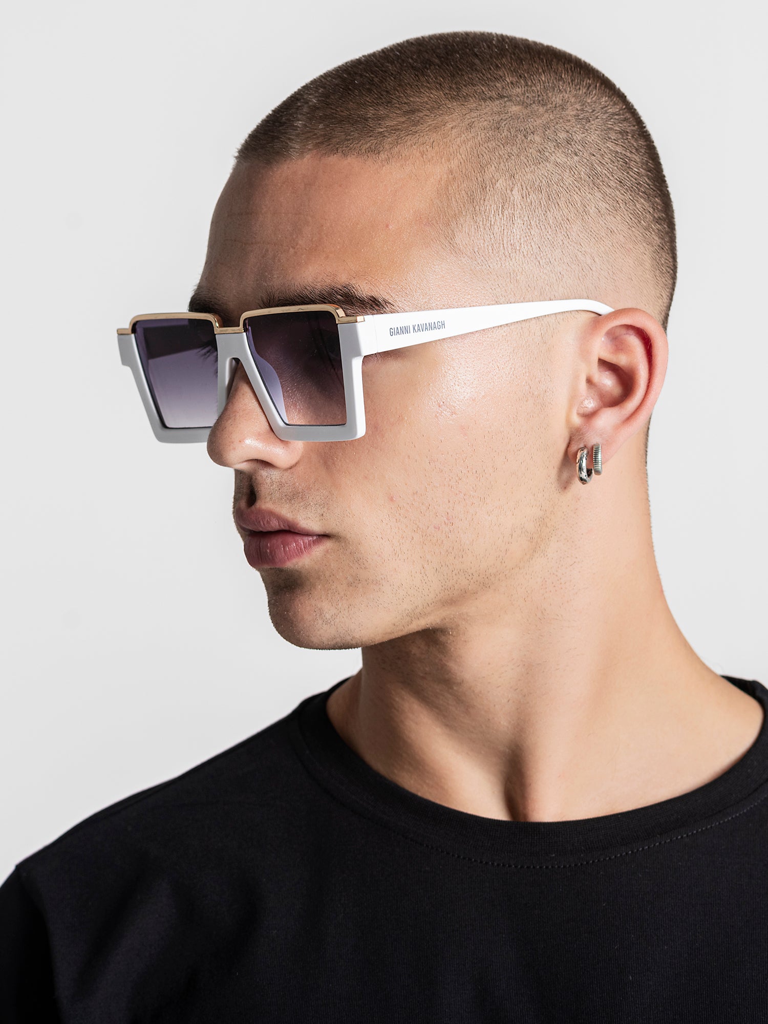 White Visionary Sunglasses