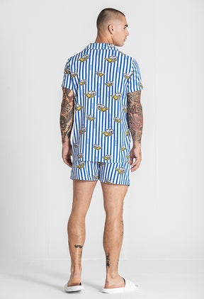 Blue Grumpy Duck Shirt